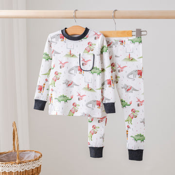 Georgia Dino All-Stars Organic Cotton Pajama (Pre-Order Arriving Fall 2025)