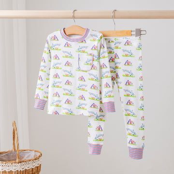Mascot Mania in Ole Miss Organic Cotton Pajama (Pre-Order Arriving Fall 2025)