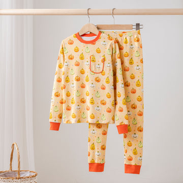 Pumpkin Pals Organic Cotton Kids Pajamas
