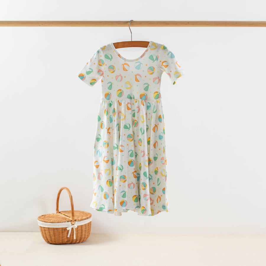 Beach Bum Organic Cotton Twirl Dress (Pre-Order Arriving Spring 2024)