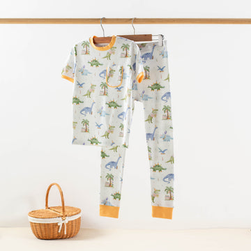 Dino-mite Birthday Organic Cotton Pajama Set (Pre-Order Arriving Spring 2024)