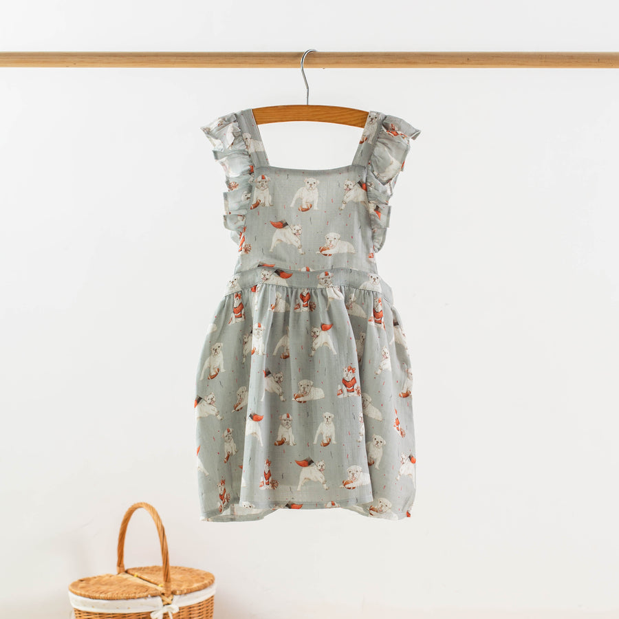 Most Valuable Pup: Georgia Organic Muslin Dress (Pre-Order Arriving Spring 2024)