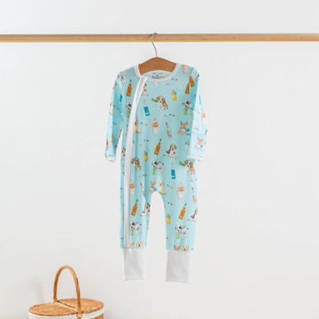 Dog Days of Summer Organic Cotton Pajama Set (Pre-Order Arriving Spring 2024)