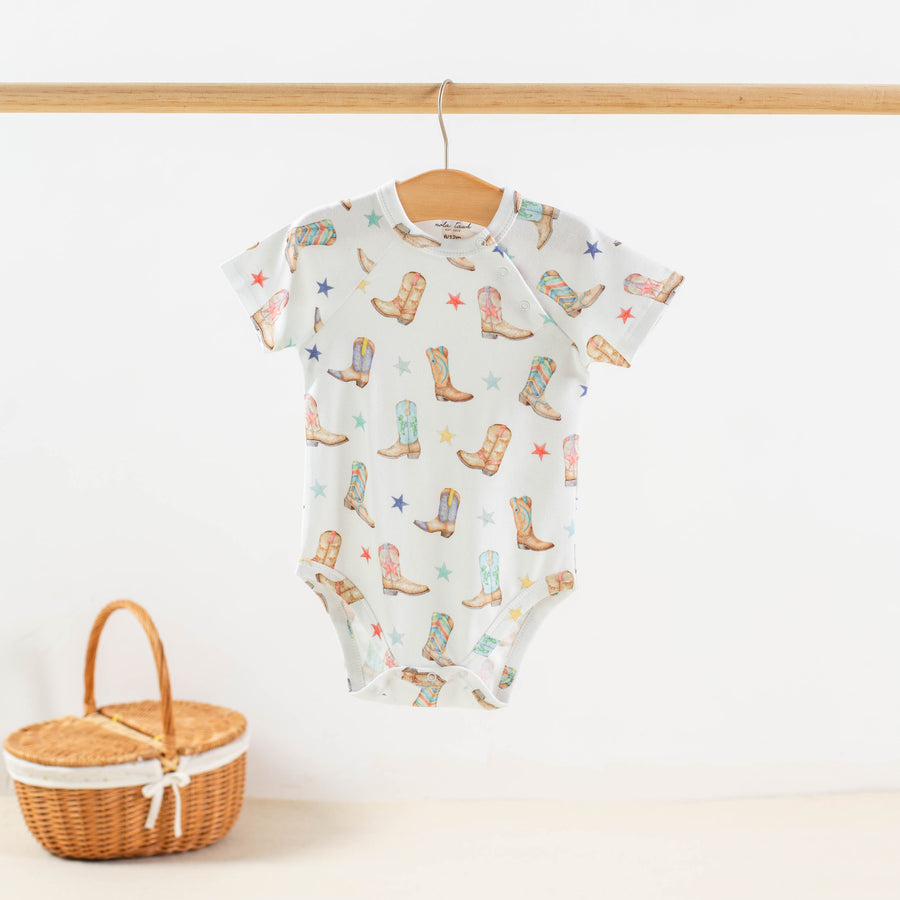 Giddy Up Organic Cotton Onesie (Pre-Order Arriving Spring 2024)