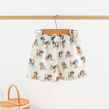 Most Valuable Pup: Tennessee Organic Muslin Shorts (Pre-Order Arriving Spring 2024)