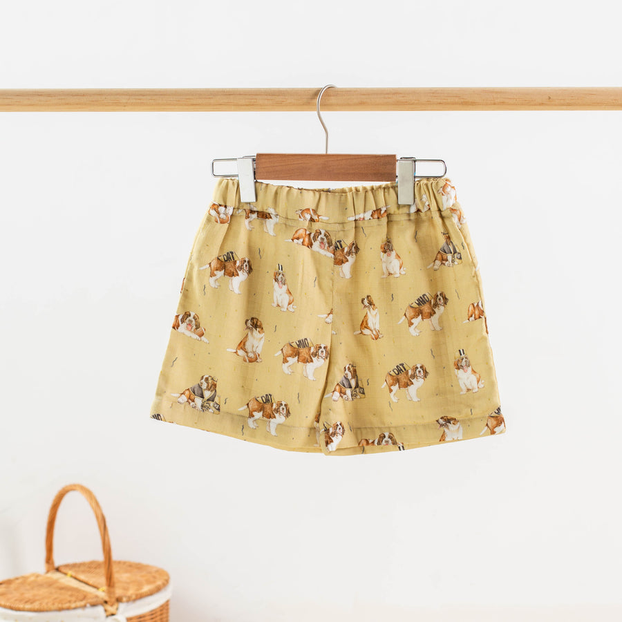 Most Valuable Pup: Louisiana Organic Muslin Shorts (Pre-Order Arriving Spring 2024)