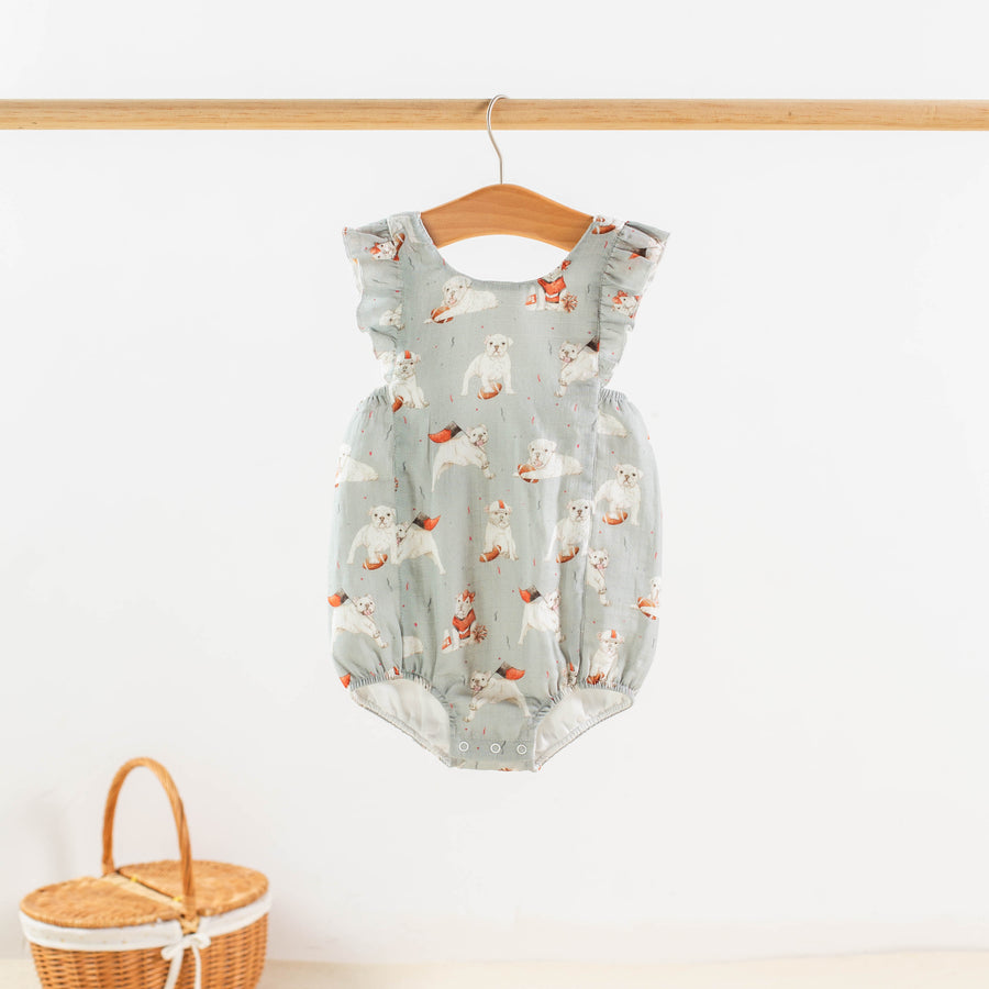 MVP: Georgia Organic Muslin Sunsuit (Pre-Order Arriving Spring 2025)