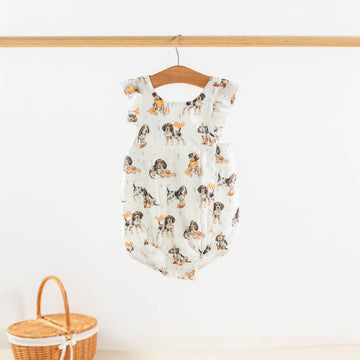 Most Valuable Pup: Tennessee Organic Muslin Sunsuit (Pre-Order Arriving Spring 2024)