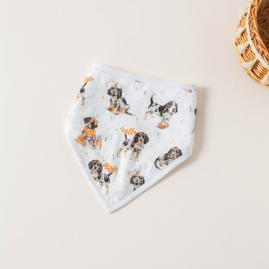 Most Valuable Pup: Tennessee Organic Muslin Bib (Pre-Order Arriving Spring 2024)
