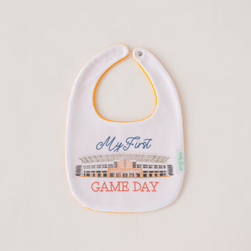 Auburn - My First Game Day Organic Cotton Bib (Pre-Order Arriving Fall 2025)