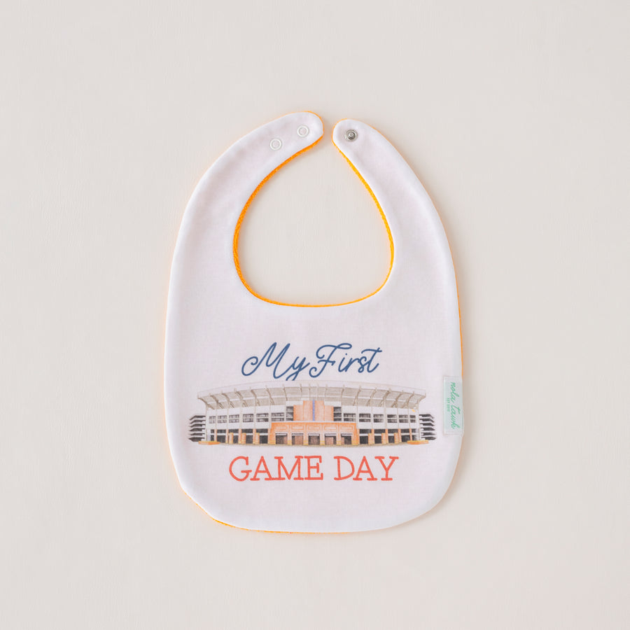 My First Game Day - Auburn Organic Cotton Baby Bib