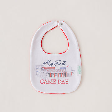 Ole Miss - My First Game Day Organic Cotton Bib (Pre-Order Arriving Fall 2025)