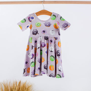 Spooky Sprinkles Cotton Twirl Dress (Pre-Order Arriving Fall 2024)