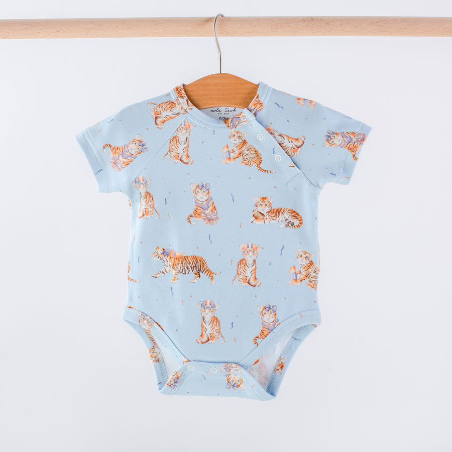 MVC: Alabama (AU Tigers) Organic Cotton (Blue) Onesie