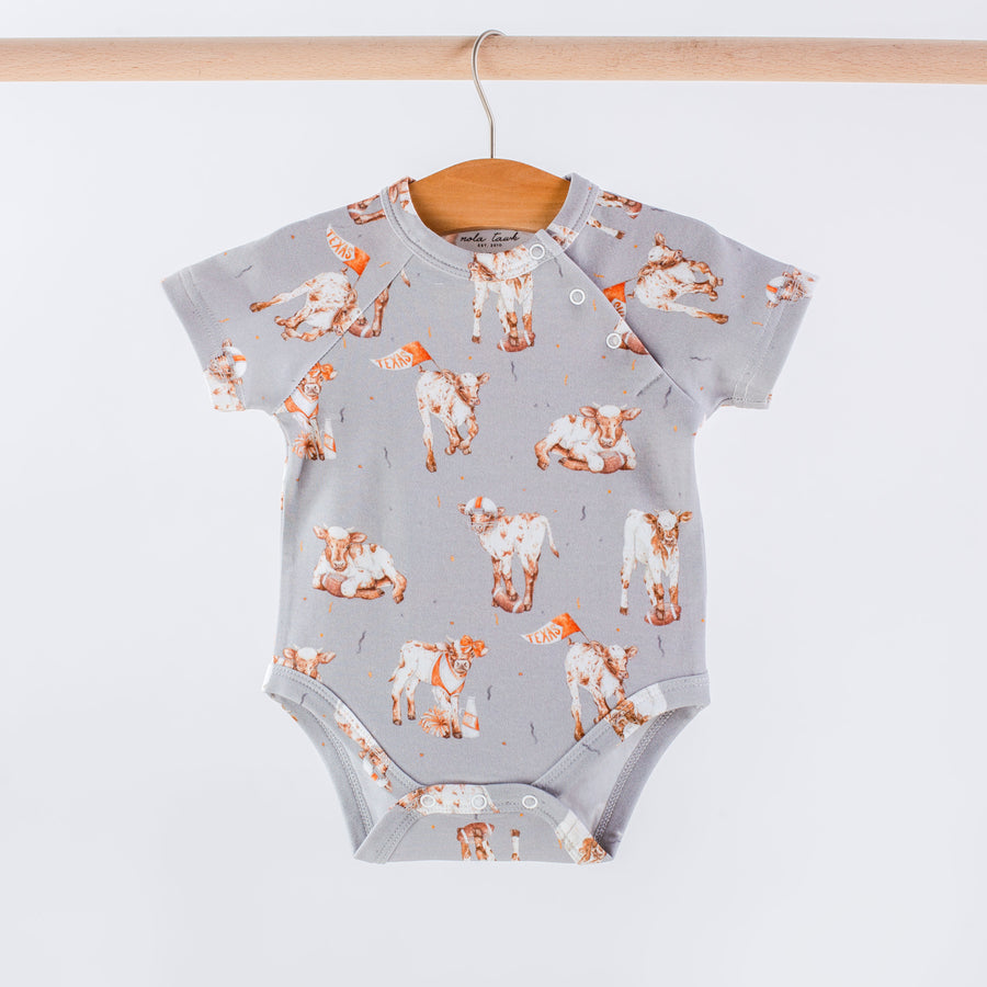 MVC: Texas (Gray) Organic Cotton Onesie