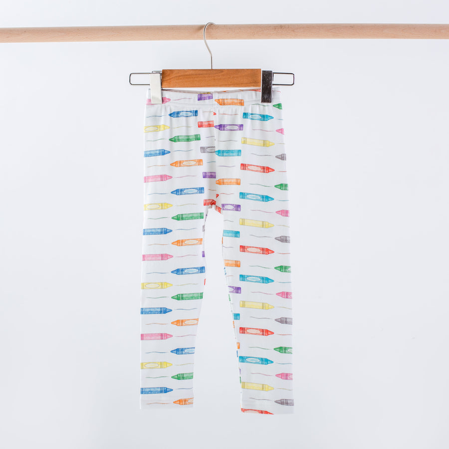 You Color My World Organic Cotton Leggings (Pre-order Arriving Fall 2024)