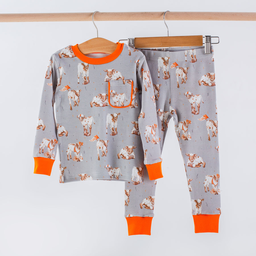 100 organic cotton pajamas hot sale