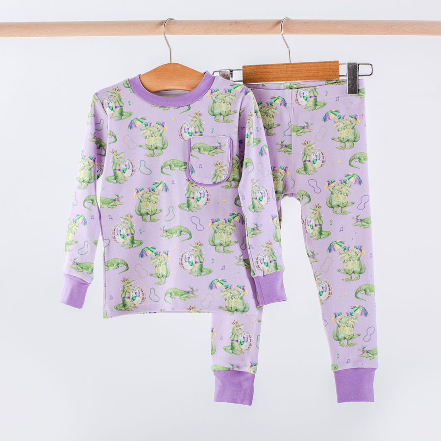 Gator Gras Organic Cotton Pajama (Pre-Order Arriving Fall 2024)