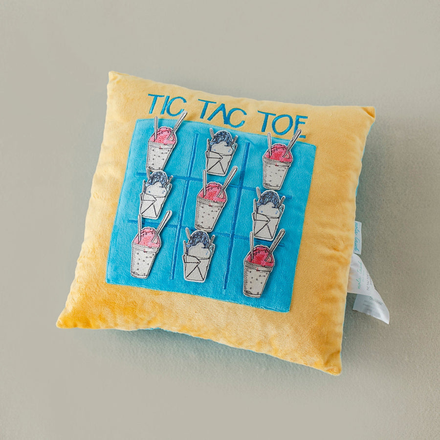 Snoball Tic Tac Toe Pillow (Pre-Order Arriving Spring 2024)