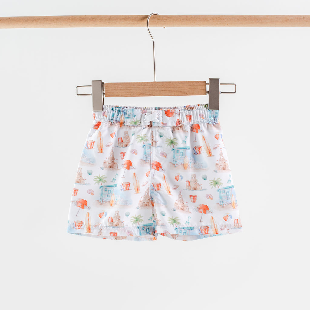 Beach Day Boys Swim Trunks