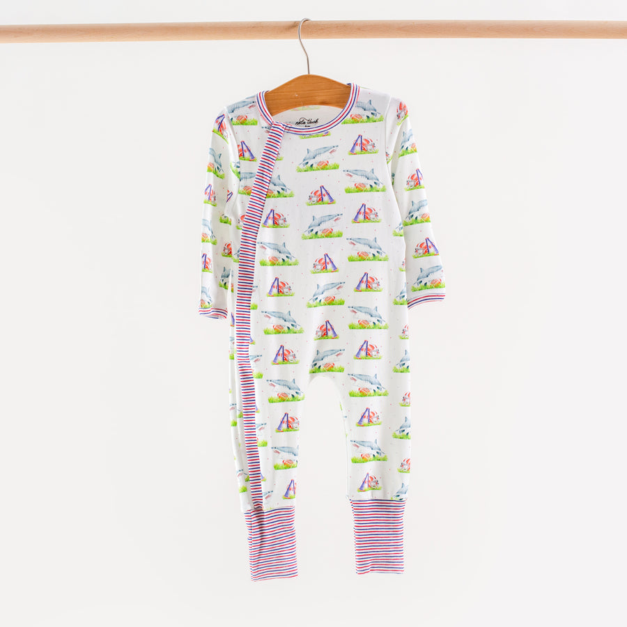 Mascot Mania in Ole Miss Organic Cotton Kids Pajamas