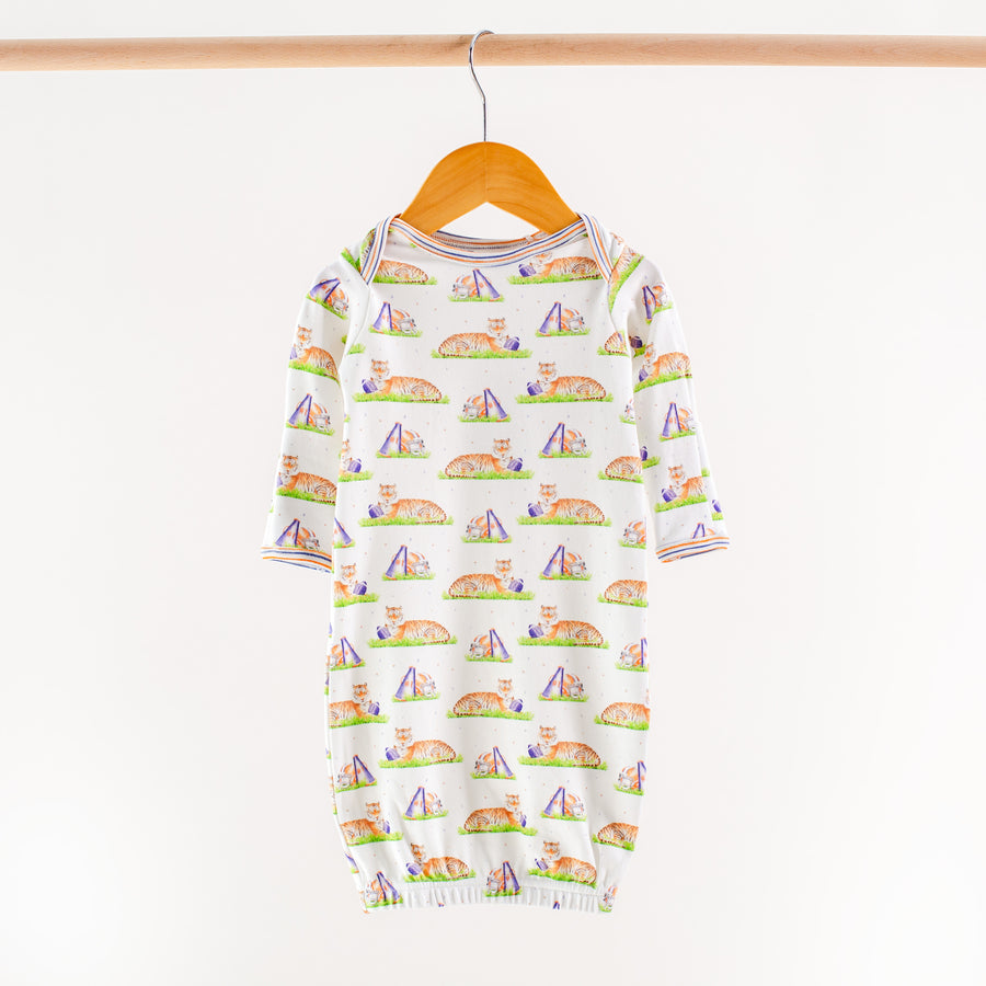 Mascot Mania in Auburn Organic Cotton Kids Pajamas
