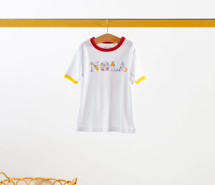 Little Nola Cotton Tee (Pre-Order Arriving Spring 2025)