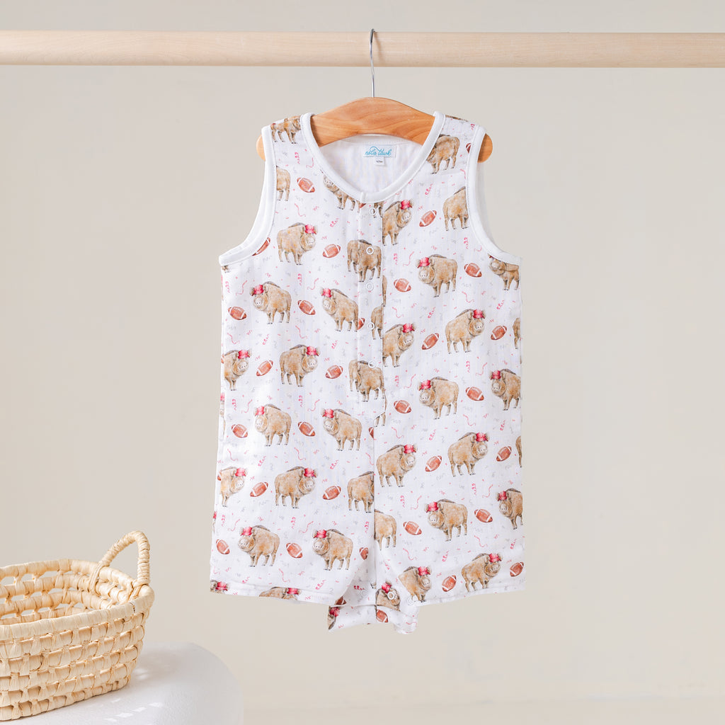 Kickoff in Arkansas Organic Muslin Shortall (Pre-Order Arriving Spring 2027)