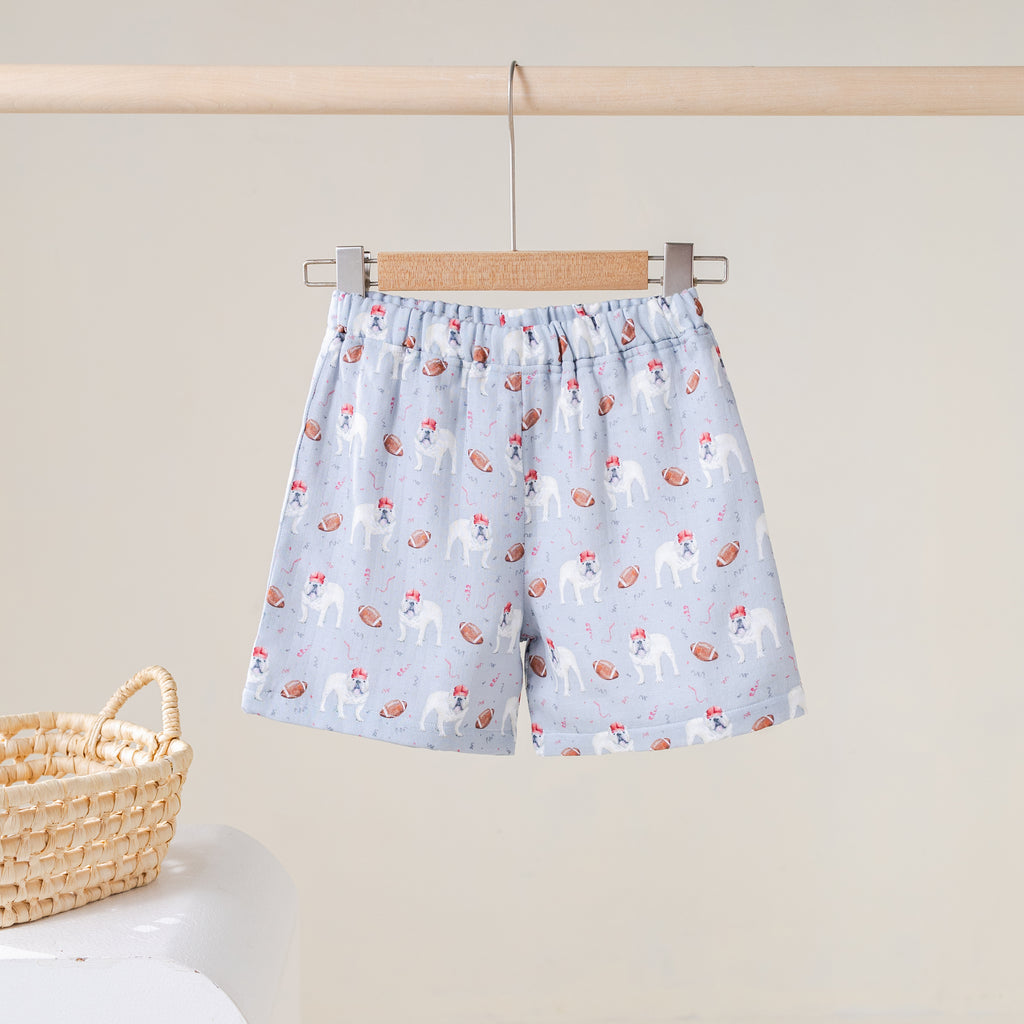 Kickoff in Georgia Organic Muslin Shorts (Pre-Order Arriving Spring 2027)