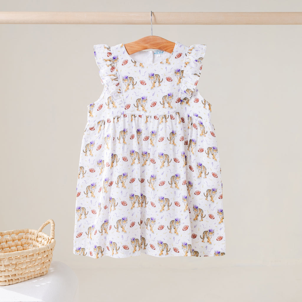 Kickoff in Louisiana Organic Muslin Dress (Pre-Order Arriving Spring 2027)