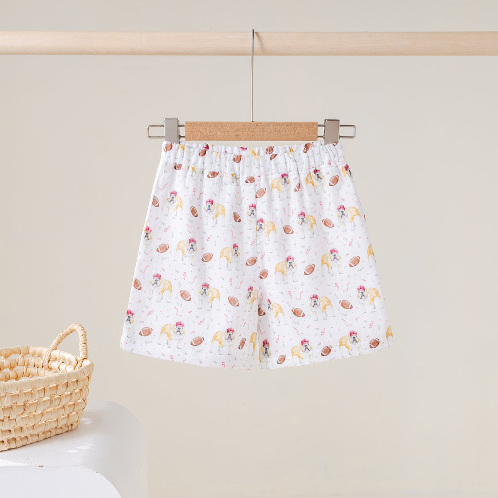 Kickoff in Mississippi Organic Muslin Shorts (Pre-Order Arriving Spring 2027)