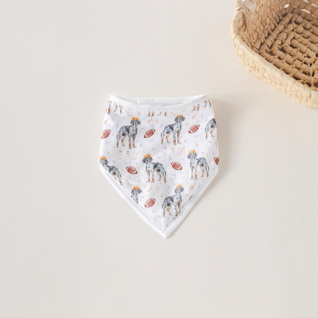 Kickoff in Tennessee Organic Muslin Bib (Pre-Order Arriving Spring 2027)