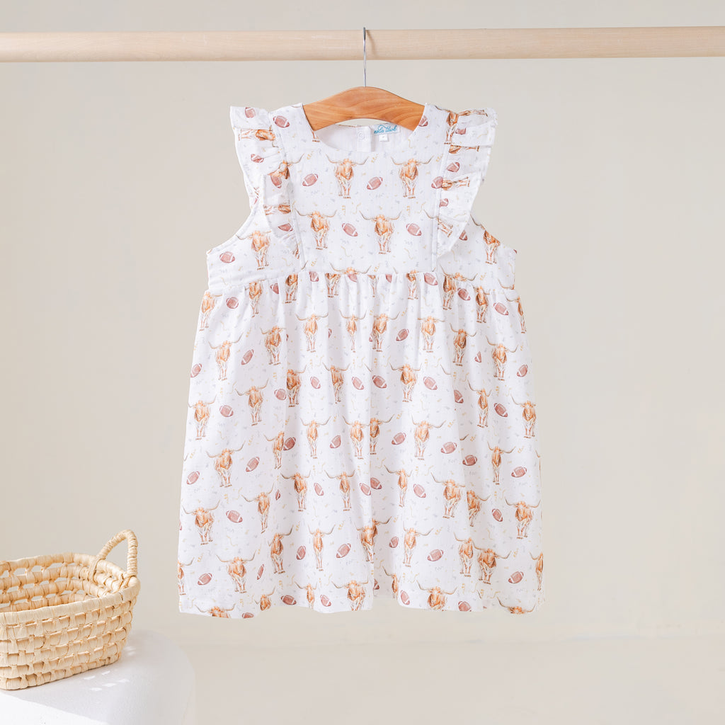 Kickoff in Texas Organic Muslin Dress (Pre-Order Arriving Spring 2027)