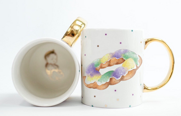 King Cake Ceramic Mug