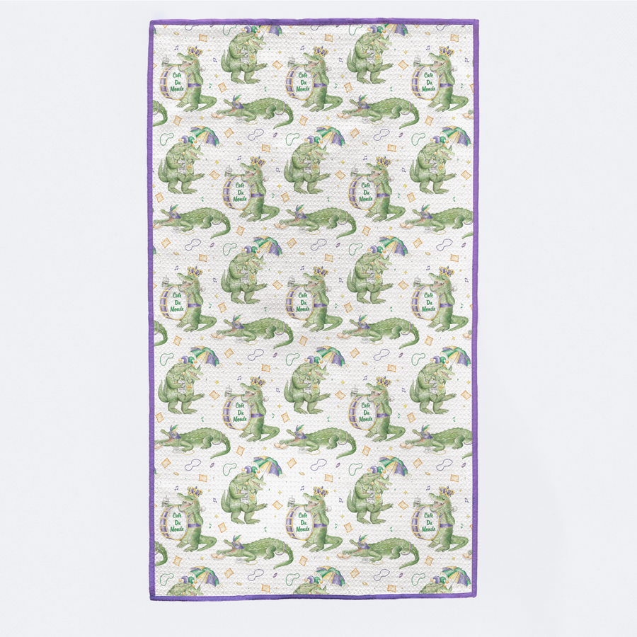 Breakfast with the Gators Kitchen Towel