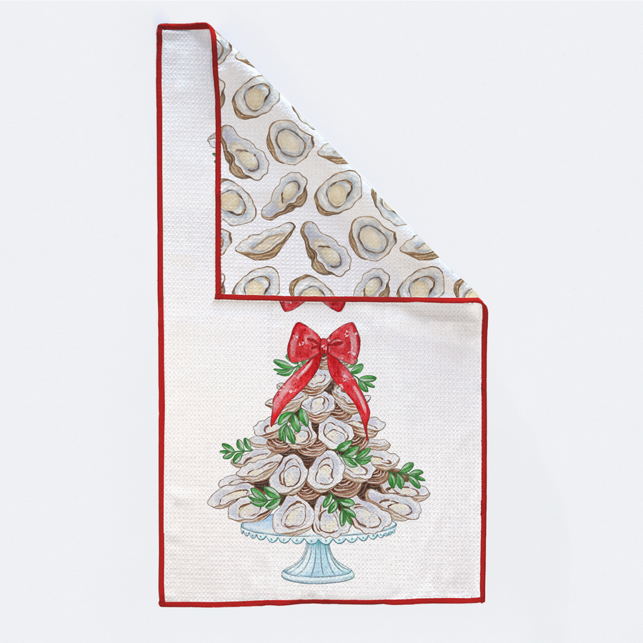 Oyster Tree Kitchen Towel