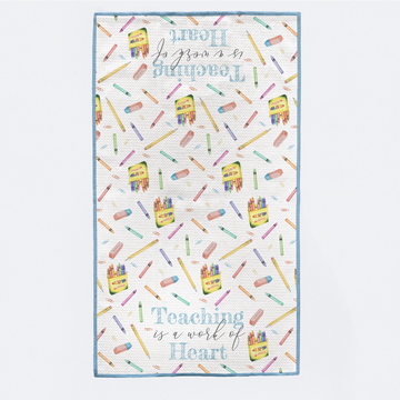Teaching is a Work of Heart Kitchen Towel