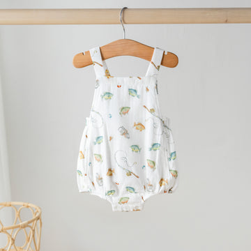 Catch You Later Organic Muslin Bubble Shortall