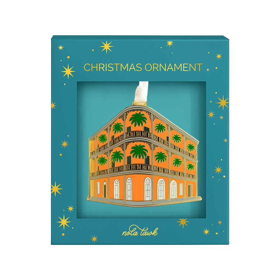 LeBranche House Enamel Ornament