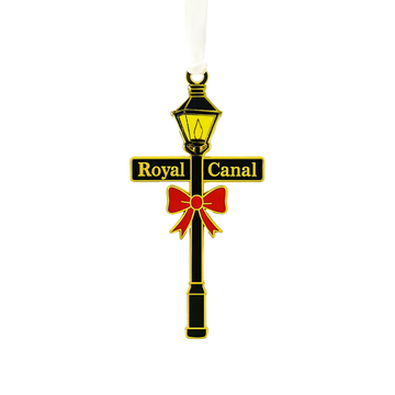 New Orleans Lamp Post Enamel Ornament