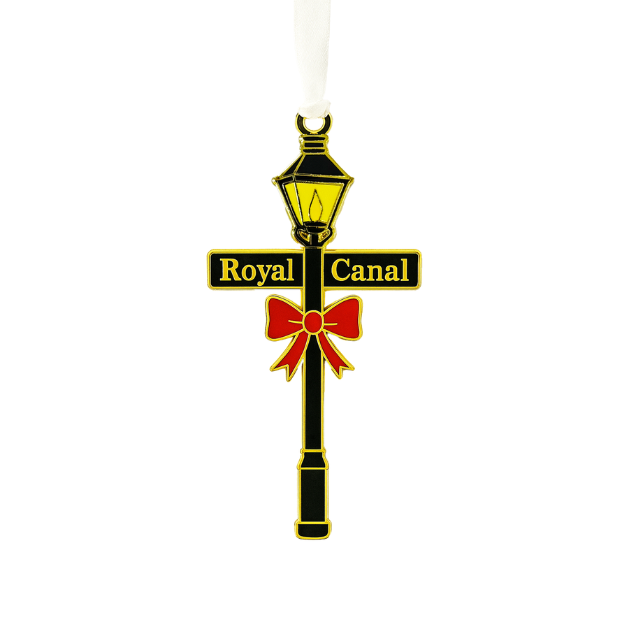 New Orleans Lamp Post Enamel Ornament