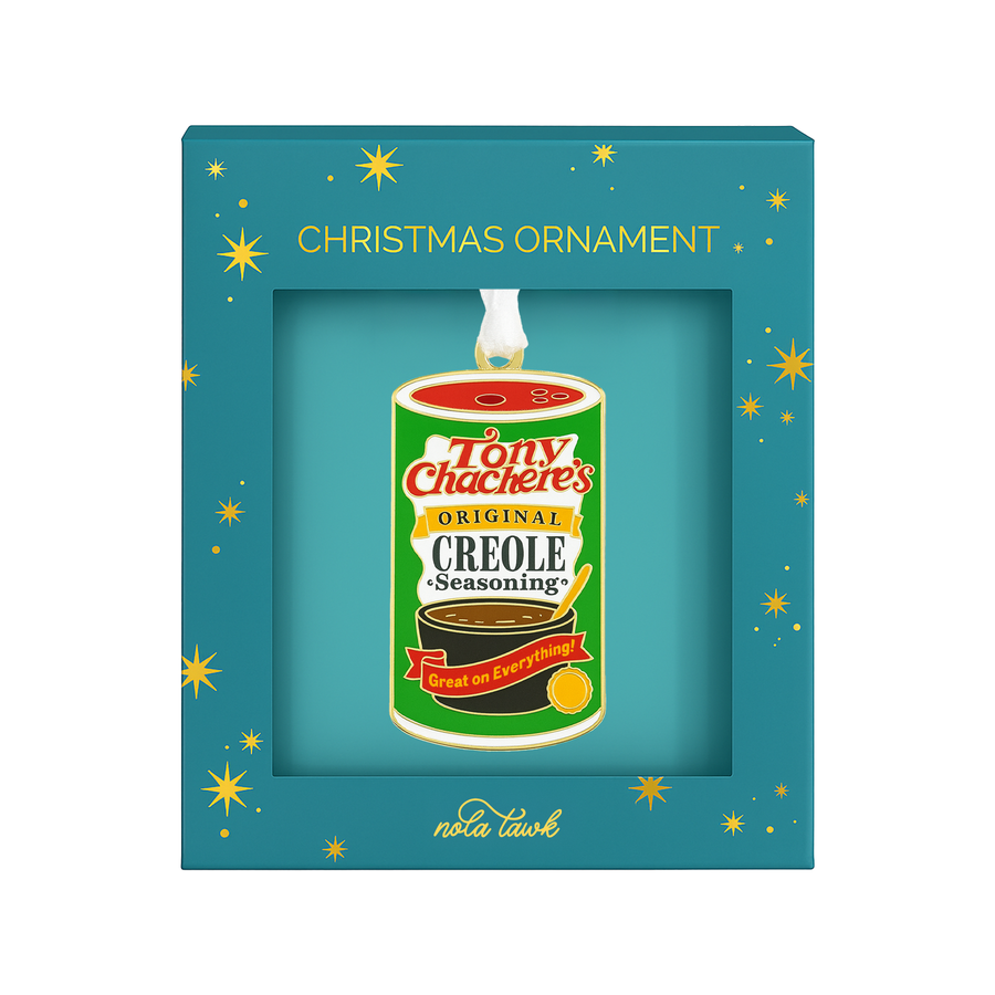Tony Chachere's Enamel Ornament