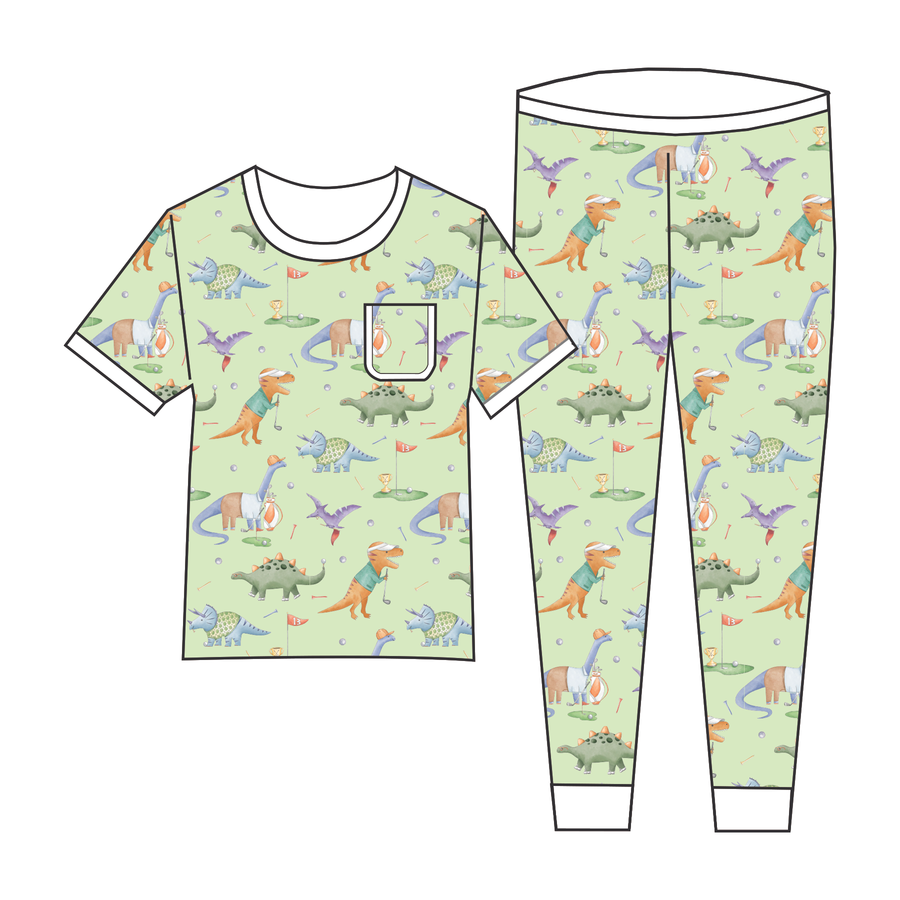 Jurassic Par Organic Cotton Kids Pajamas (Pre-Order Arriving Spring 2026)