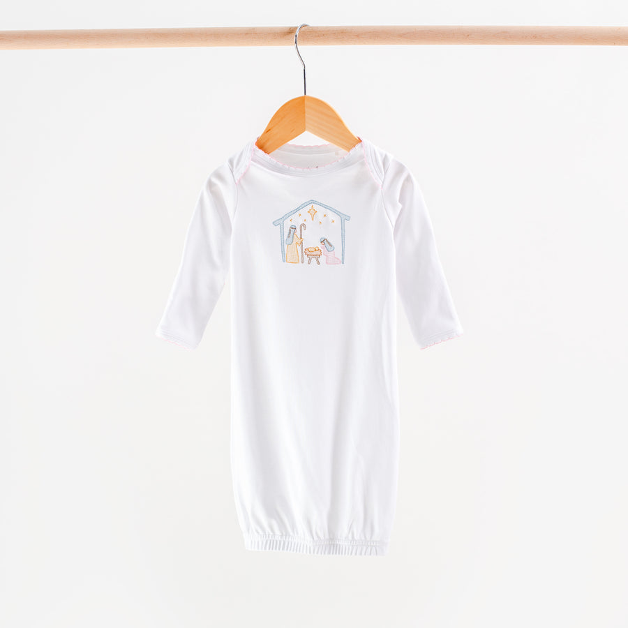 Happy Birthday Jesus Nativity Embroidery Take Me Home Set