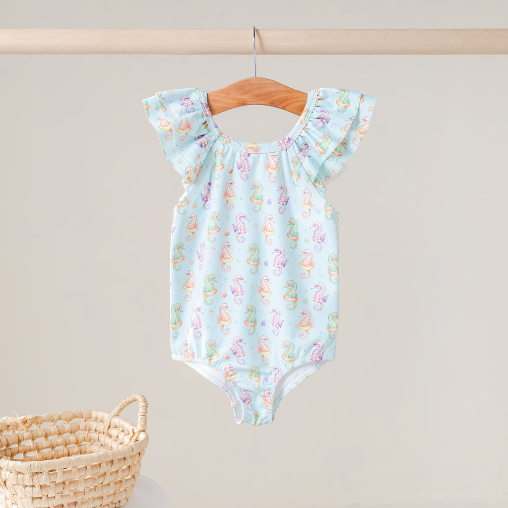 Safe Sea First Girl's One-piece Swimwear (Pre-Order Arriving Spring 2027)