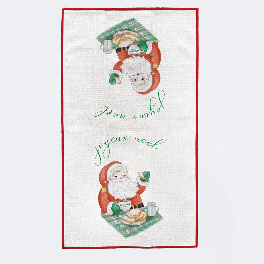 santa-beignet-christmas-kitchen-towels