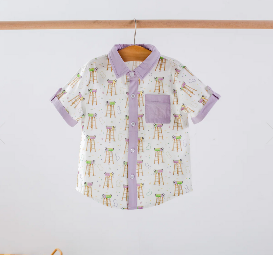 Throw Me Something Mister Short Sleeve Collared Shirt (Pre-order Arriving Fall 2024)
