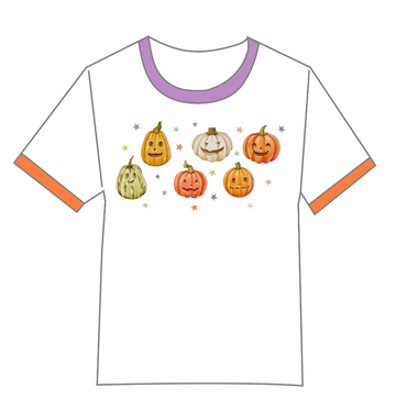 Pumpkin Pals Cotton Tee (Pre-Order Arriving Spring 2025)
