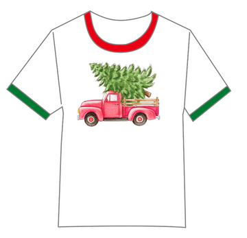 Christmas Truck Cotton Tee (Pre-Order Arriving Fall 2025)