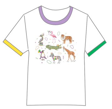 Zoo Krewe Cotton Tee (Pre-Order Arriving Fall 2025)